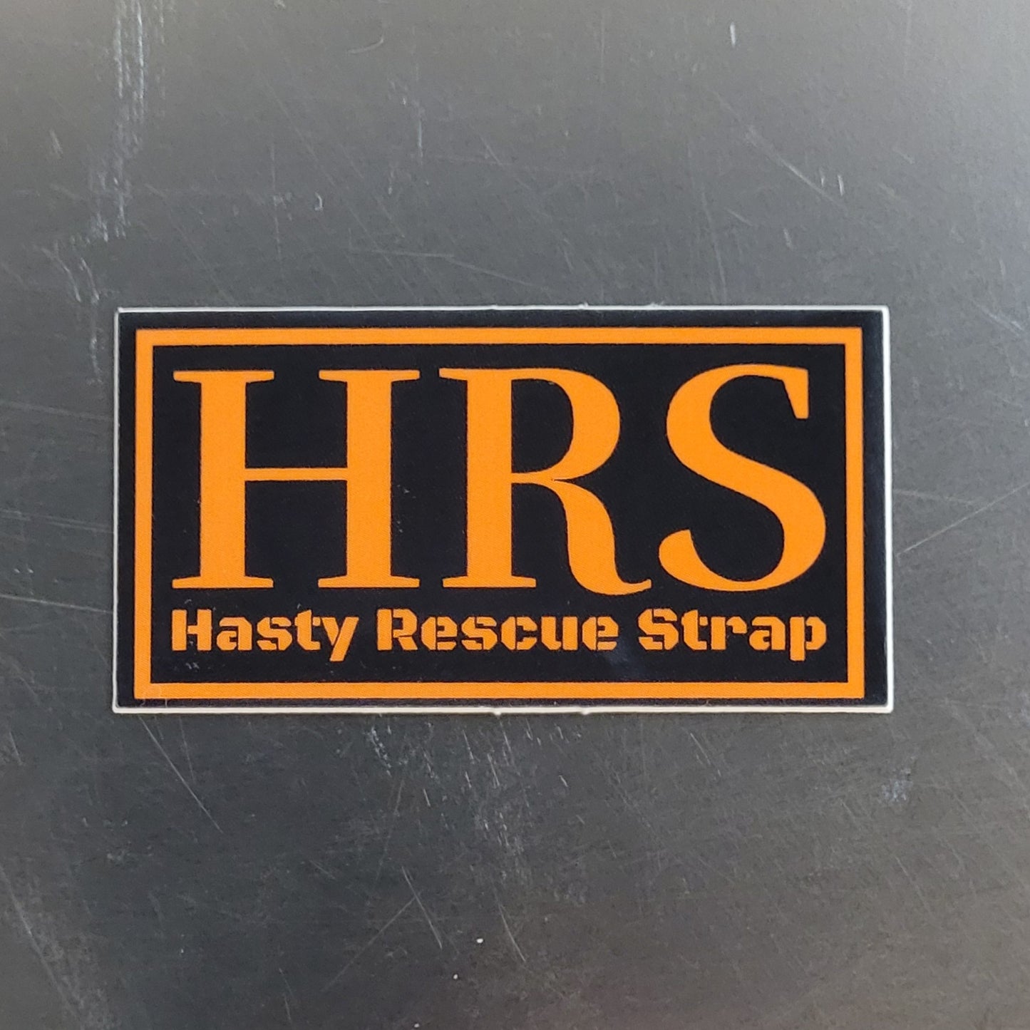 Hasty Rescue Strap Sticker 2"