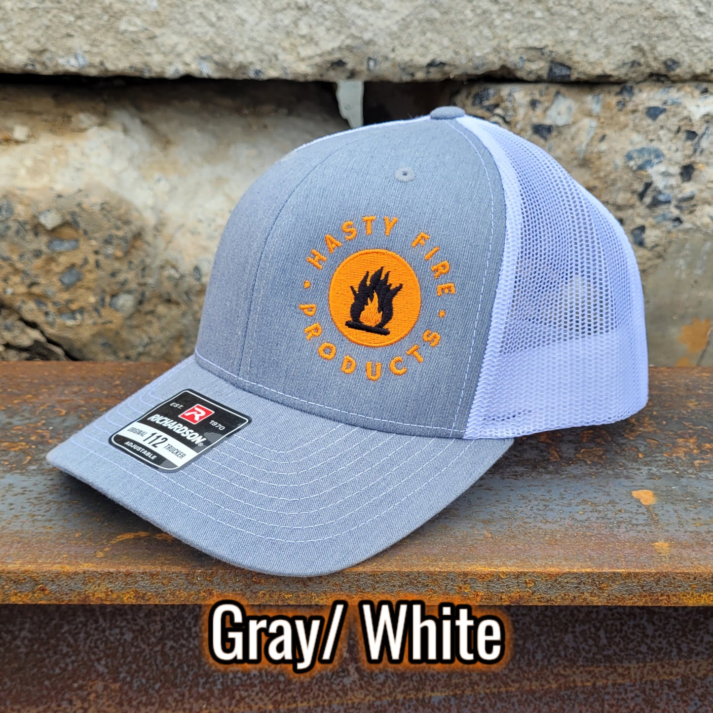 HFP Snapback - Heather Grey/White