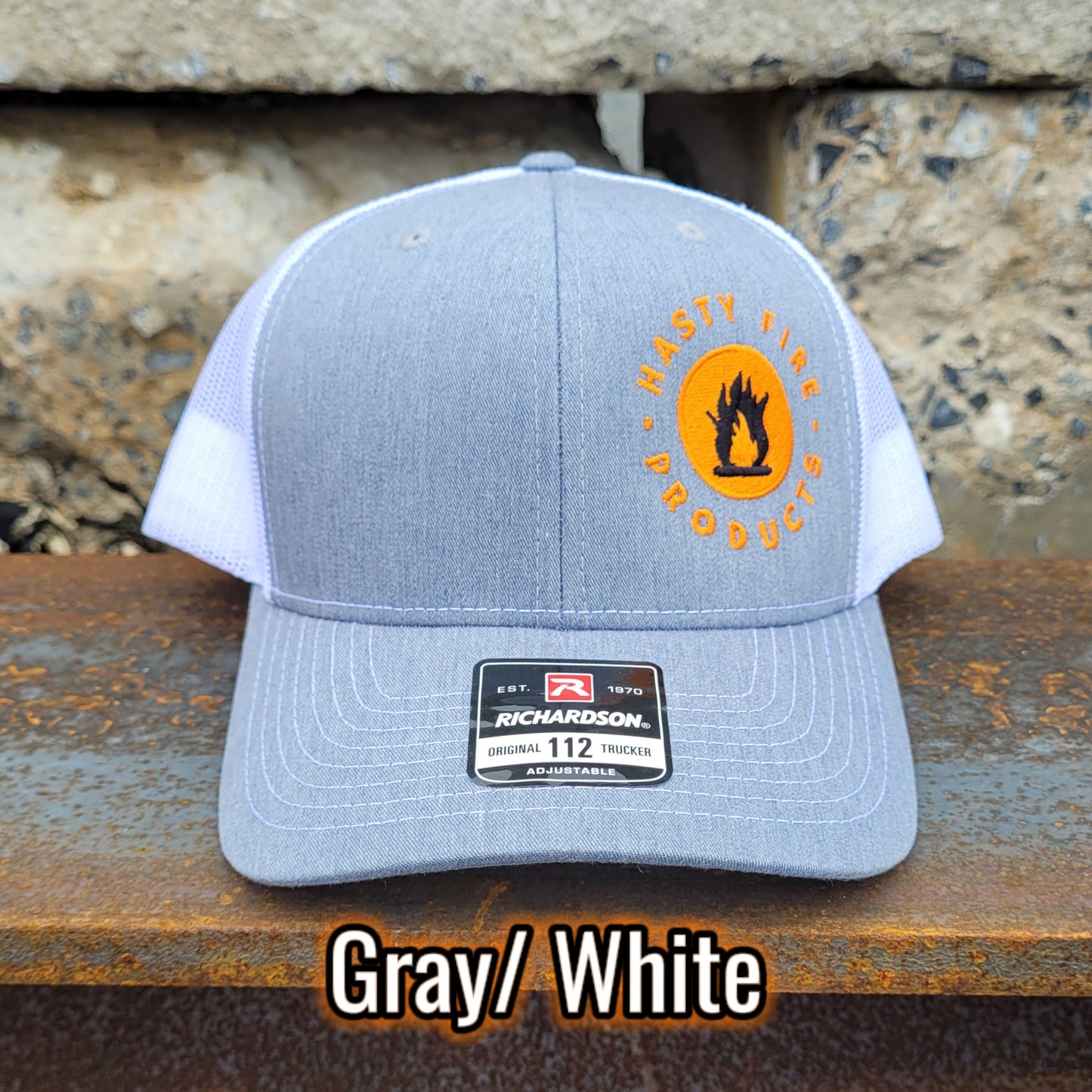 HFP Snapback - Heather Grey/White